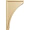 Ekena Millwork 3"W x 8 1/2"D x 14"H Jumbo Lawson Wood Corbel, Maple CORW03X08X14LWMA - alternate 2